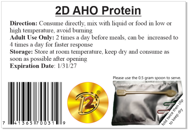 2D AHO Protein