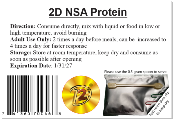 2D NSA Protein