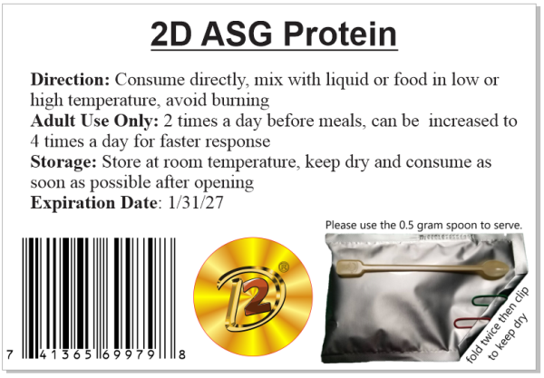 2D ASG Protein